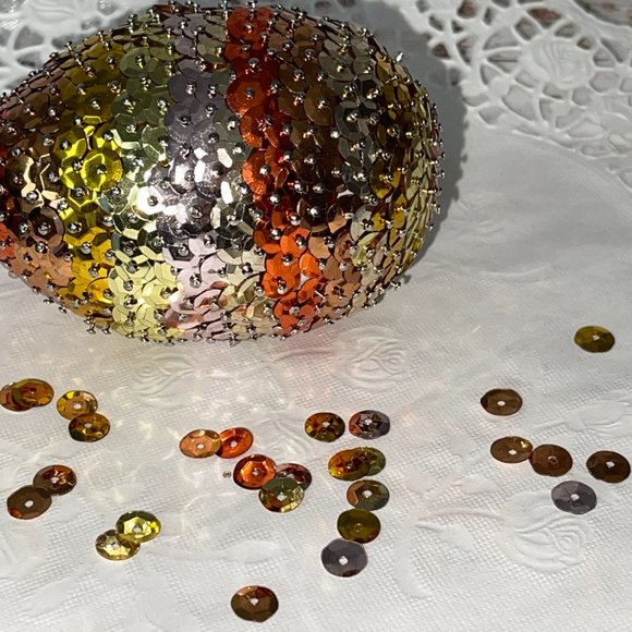 Sequin Ombre Easter Egg | Easter Tree Ornament - Picture 6 of 16